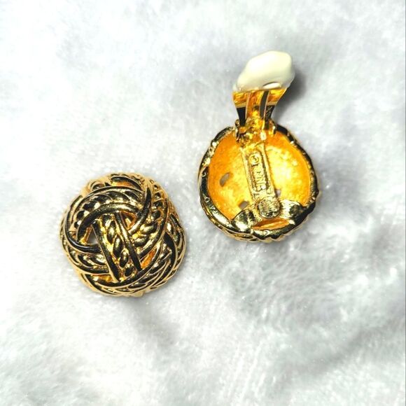 Cina vintage earrings  - Picture 2 of 3